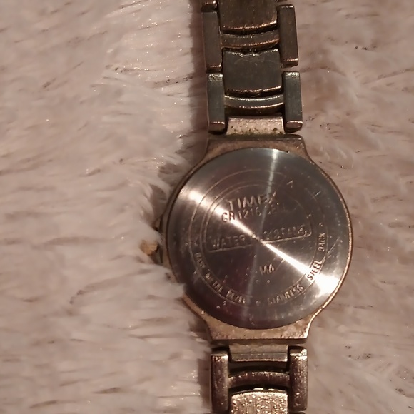 Carriage Indiglo watch with silver and gold stainless steel band - Picture 2 of 3